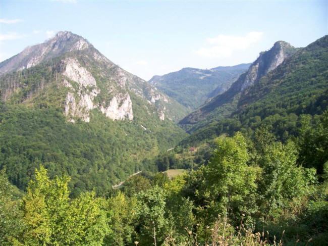 Most přes řeku Taru, Djurdjevica Tara, Černá hora