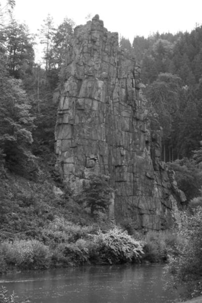 Lezení na skalách, Svatošské skály, Karlovy Vary
