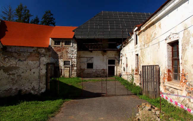 Barokní sýpka, pivovar, zámek - Prelatura, klášter Plasy, Plzeň sever