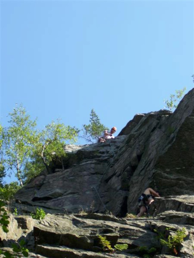 Lezení na skalách, Žďár u Rokycan