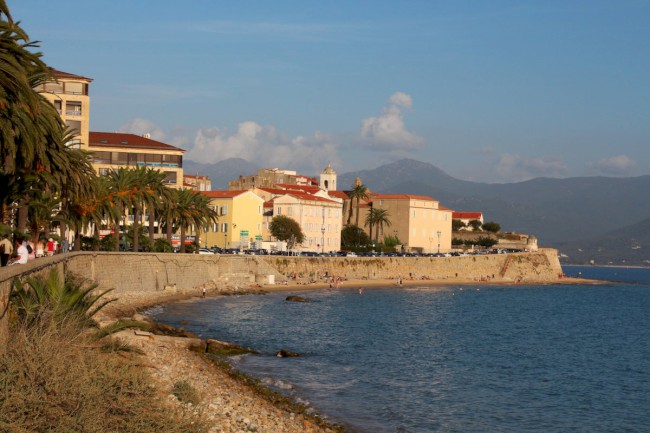 Ajaccio, západní pobřeží, Corse-du-Sud, Korsika, Francie