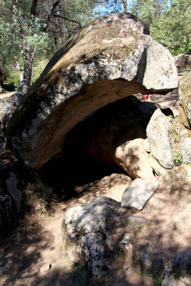 Filitosa, megalitické naleziště, Korsika, Francie
