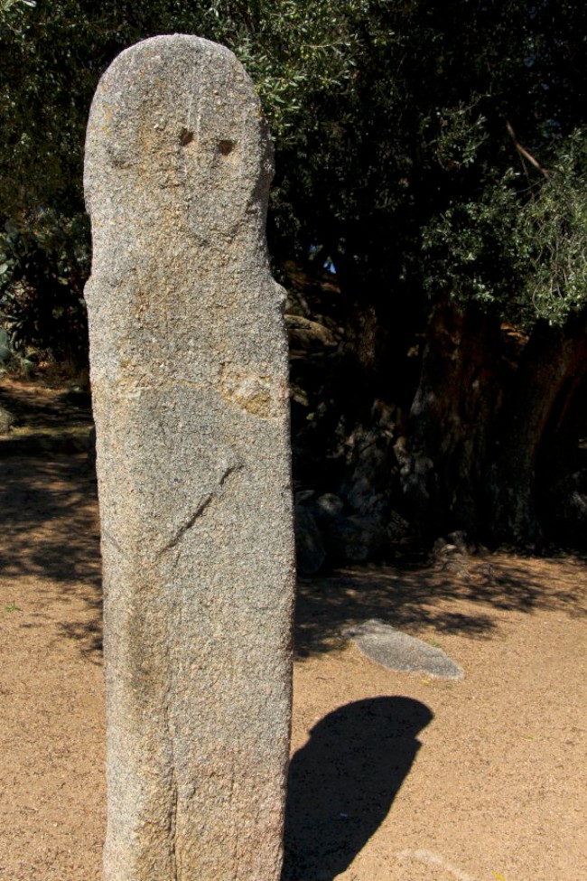 Filitosa, megalitické naleziště, Korsika, Francie