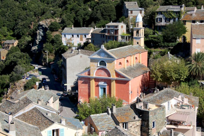 Nonza, Torra di Nonza, Cap Corse, Korsika, Francie