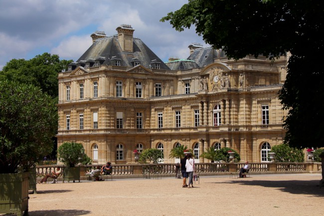 Lucemburská zahrada, Lucemburský palác, Paříž, Francie
