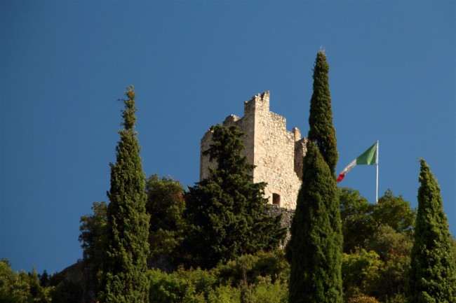 Hrad Arco, Castello di Arco, Italie, Trentino, Jižní Tyrolsko