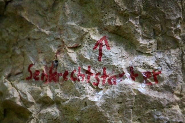 Lezení na skalách Alter Fritz, Frankenjura, Německo