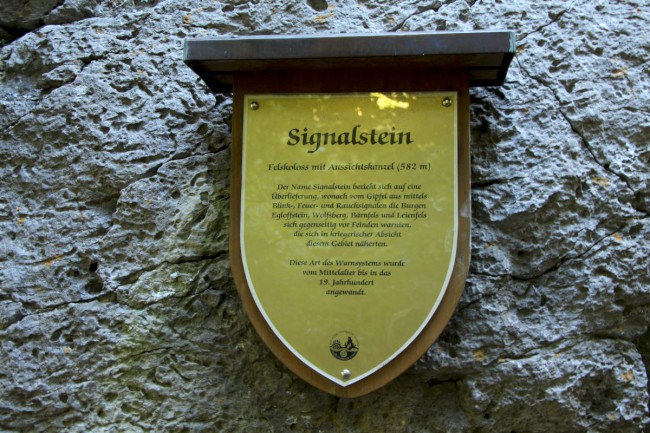 Signalstein, lezení na skalách, Frankenjura, Německo