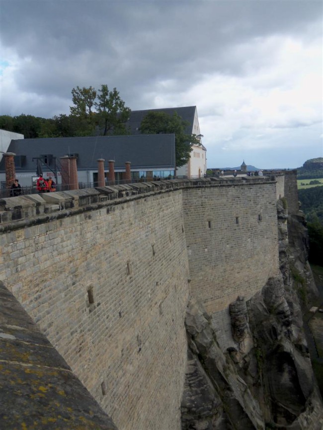 Prohlídka pevnosti Königstein, Pevnost Königstein, Saské Švýcarsko