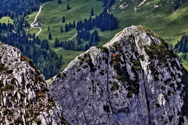 Výstup na Großer Donnerkogel, Intersport Klettersteig, Rakousko