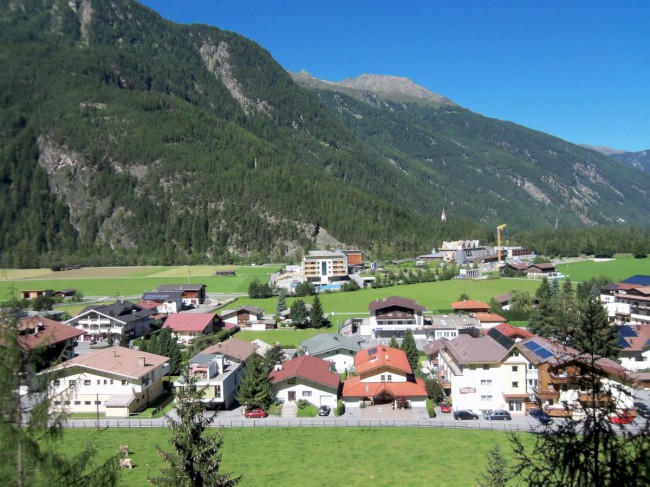 Klettersteig Reinhard Schiestl, sestup, Zajištěné cesty Längenfeld, Öetztálské Alpy, Tyrolsko, Rakousko
