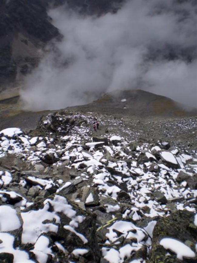 Výstup na Schrankogel (3496 m), Stubaiské Alpy, Tyrolsko, Rakousko
