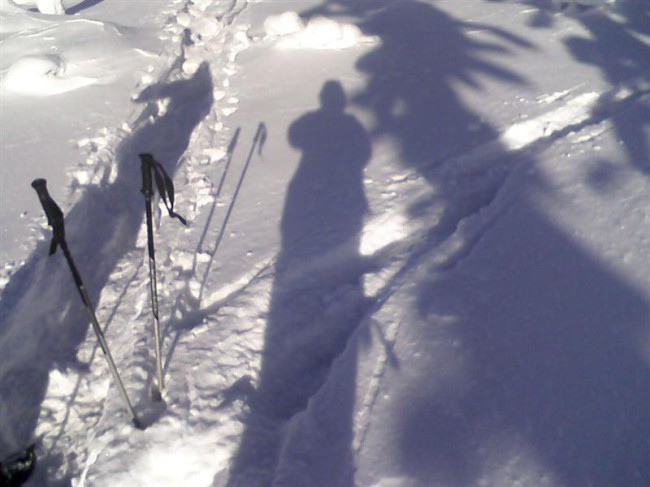 Skitouring na Šumavě, Výstup na Jezerní horu 1343m, Špičák, Železná ruda