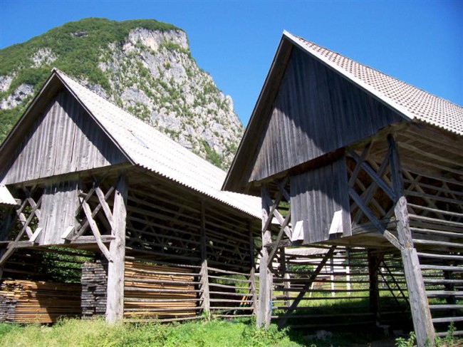 Triglavký národní park, vesnice Srednja vas, Slovinsko