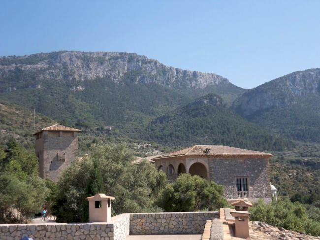 Vyhlídka Foradada, klášter Son Marroig, Mallorca, Baleárské ostrovy, Španělsko