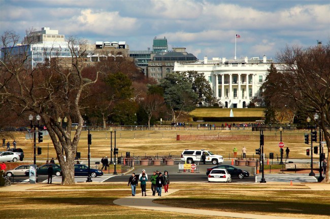 Bílý dům, The Ellipse, Washington, D.C., USA 