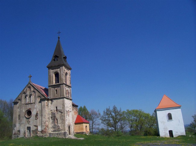 Zřícenina hradu Krasíkov, Švamberk, kostel, Velikonoční cyklo, Konstantinolázeňsko, Západní čechy