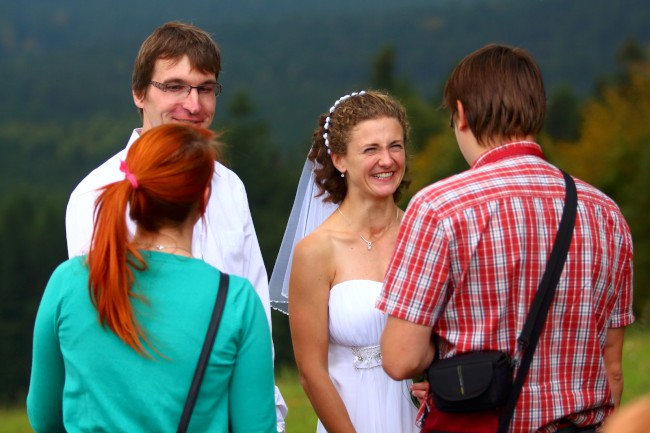 Horolezecká svatba, Blatiny, Žďárské vrchy, Vysočina