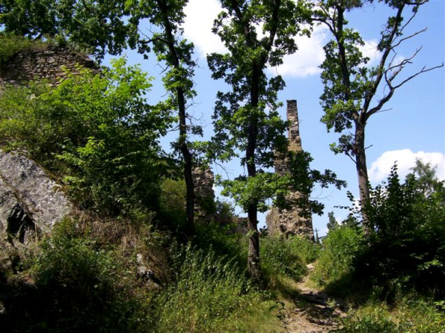 Cyklistický výlet na přehradu Hracholusky, zřícenina hradu Buben