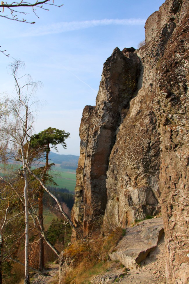 Kozelka, lezení na skalách, Nová Doubravice