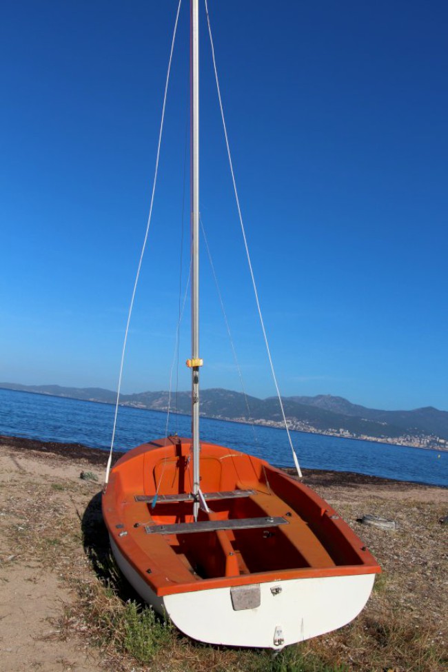 Porticciolo, pláže a pobřeží Ajaccia, Corse-du-Sud, Korsika, Francie