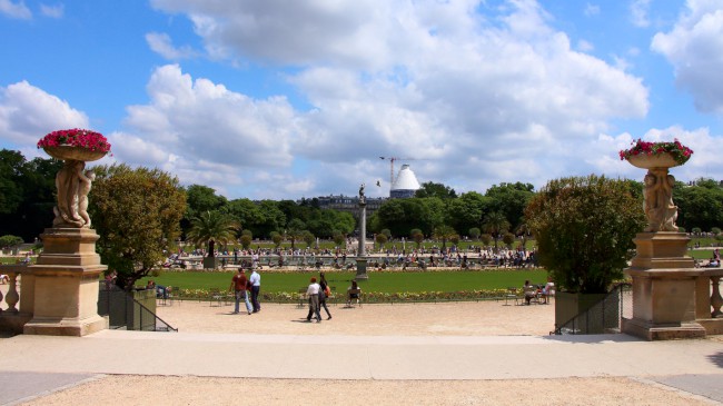 Lucemburská zahrada, Lucemburský palác, Paříž, Francie
