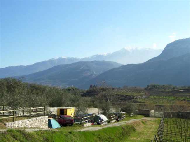 Ceniga, agroturistický kemp, Itálie, Dolomity, Brenta