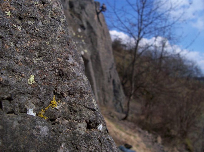Lezení na skalách Polínko, Polínský vrch