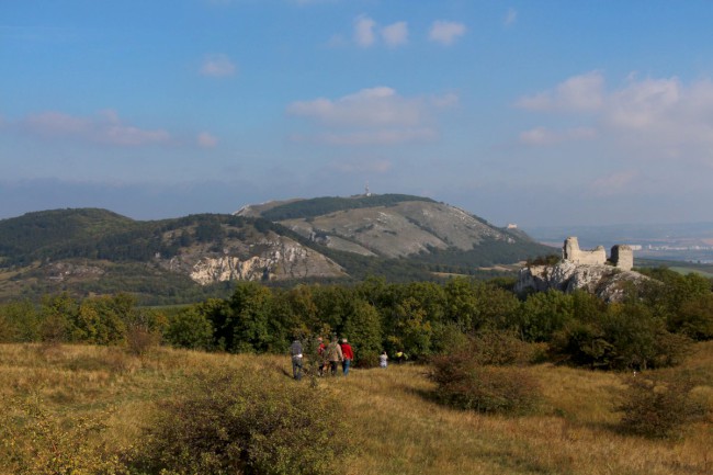 Stolová hora, Sirotčí hrad, Klentnice, Pálava, Jižní Morava