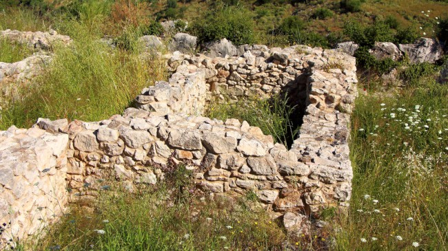 Lví brána, hrobka Aigisthose, Mykény, Peloponés, Řecko