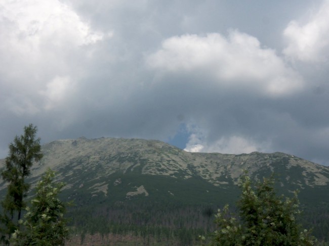 Výstup ze Starého Smokovce na Hrebienok, Slavkovský štít, Vysoké Tatry, Slovensko