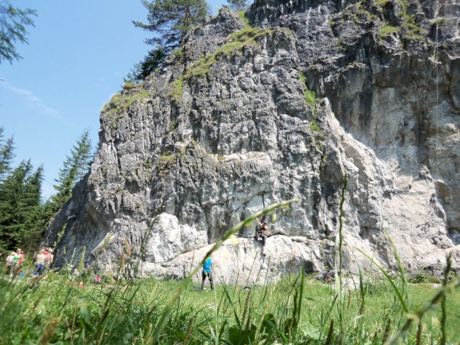 Lezení na skalách Vápenka, Zuberec, Roháče, Západní Tatry, Slovensko
