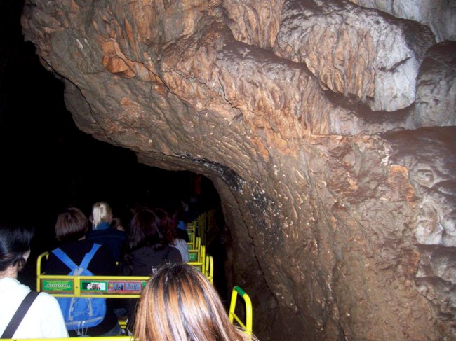 Jeskyně Postojnska jama, Slovinsko
