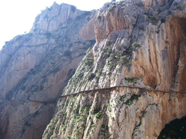 Caminito del Rey, El Chorro, Andalusie, Španělsko