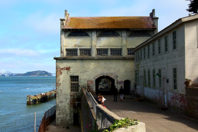Vězení na ostrově Alcatraz, San Francisco, Kalifornie, USA