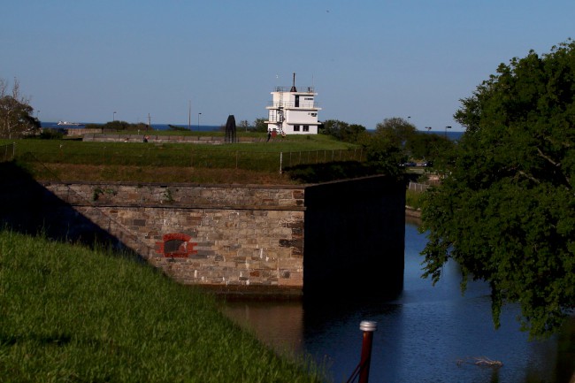 Pevnost Monroe, Národní památka, Hampton, Virginie, USA