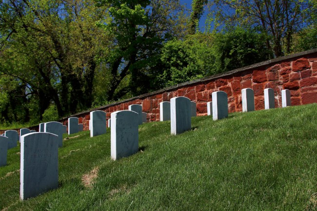 Arlingtonský národní hřbitov, Arlington, Virginie, Washington D.C., Spojené státy americké (USA)