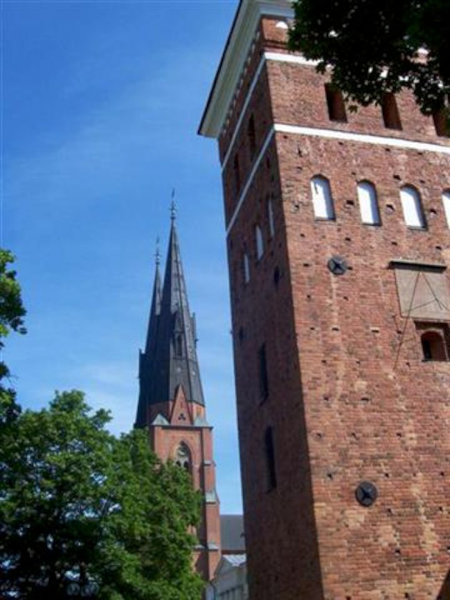 Město Uppsala a Gamla Uppsala, Švédsko